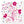 Cargar imagen en el visor de la galería, Fingerabdruck-Leinwand - Blume Rosa - Fingerabdruck Leinwand
