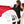 Cargar imagen en el visor de la galería, Fingerabdruck-Leinwand - Hochzeitspaar Karikatur Rot (fpca1143r) - Fingerabdruck Leinwand
